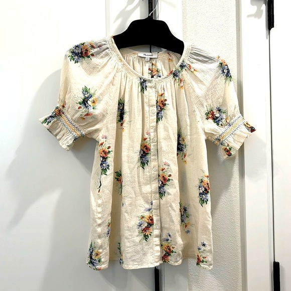 DARLING MADEWELL FLORAL TOP - Picture 1 of 5